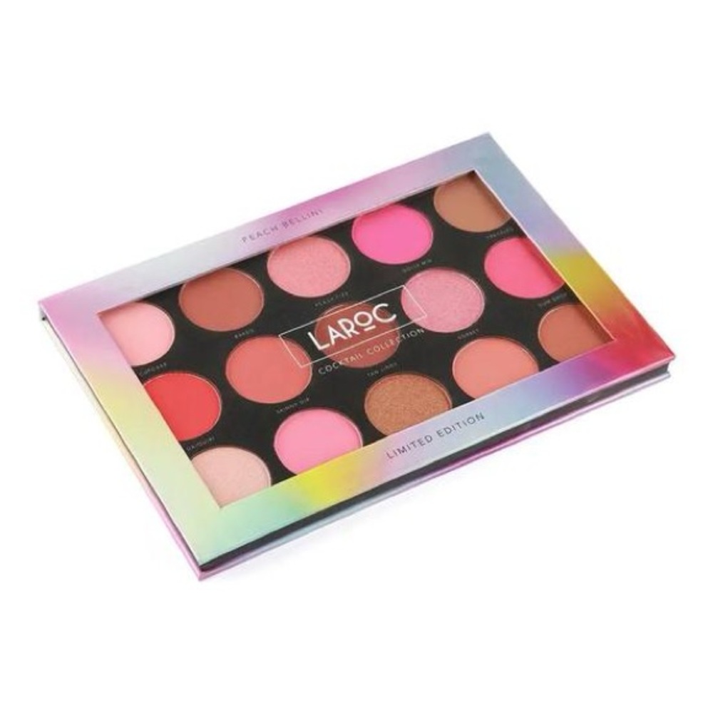 🆕🥂 ‘Peach Bellini’ HUGE Blush Palette - Laroc Cocktail Collection - NEW